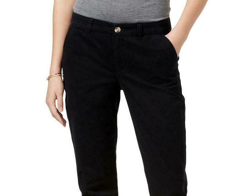 Maison Jules Women's Slim Ankle Pants Blue Size 4