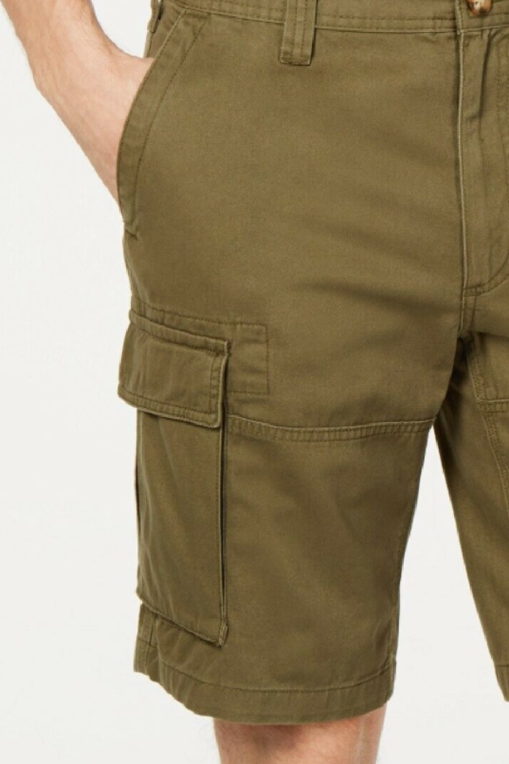 Club Room Men's Summer Olive  Cargo Shorts Olive Size 30