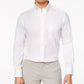 Club Room Men's Performance Wrinkle-Resistant Pinpoint Solid Dress Shirt White Size 34-35
