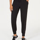 Ideology Women's Recycled Woven Joggers  Dark Gray Size Extra Large