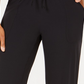 Ideology Women's Recycled Woven Joggers  Dark Gray Size Extra Large