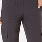 Ideology Women's Recycled Woven Cargo Pants Black Size 2 Extra Large