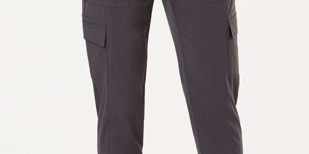 Ideology Women's Recycled Woven Cargo Pants  Black Size Extra Large