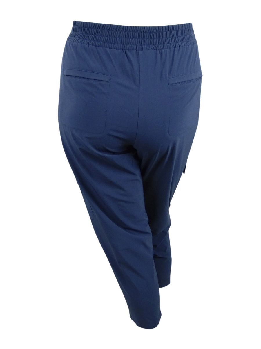 Ideology Women's Recycled Woven Cargo Pants Navy Size Extra Small