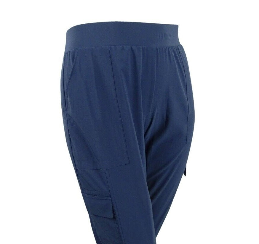 Ideology Women's Recycled Woven Cargo Pants Navy Size Extra Small