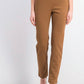 Charter Club Women's Cambridge Pull-On Ponte Pants Brown Size 10