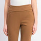 Charter Club Women's Cambridge Pull-On Ponte Pants Brown Size 10