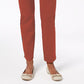 Charter Club Women's Cambridge Pull-On Ponte Pants Mediun Red Size 4