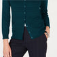 Charter Club Women's Textured Cardigan Dark Green Size Large