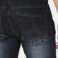 INC International Concepts Men's Berlin Slim-Straight Jeans Dark Wash Size 40x32