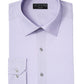 Alfani Men's Stretch Easy-Care Solid Dress Shirt Lilac Size 15x34-35