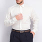 Alfani Men's Big & Tall Solid Dress Shirt White Size 37-38