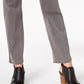 Style & Co Women's Tummy-Control Straight-Leg Fashion Jeans  Gray Size 12