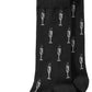Bar III Men's Printed Socks Black Size Regular