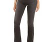 INC International Concepts Women's Incfinity Bootcut Jeans Black Size 0