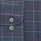 Club Room Men's Classic/Regular Fit Stretch Twill Multi Tattersall Dress Shirt Blue Size 32-33