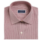 Club Room Men's Regular/Classic Fit Stretch Twill Puppytooth Dress Shirt Red Size 36X37
