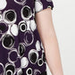 Alfani Women's Printed T-Shirt Fig Lapsed Ring Size Small