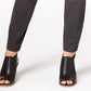 Style & Co Women's Curvy-Fit Skinny Jeans Black Smudge Size 4