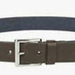 Club Room Men's Casual Stretch Belt  Dark Blue Size Extra Large