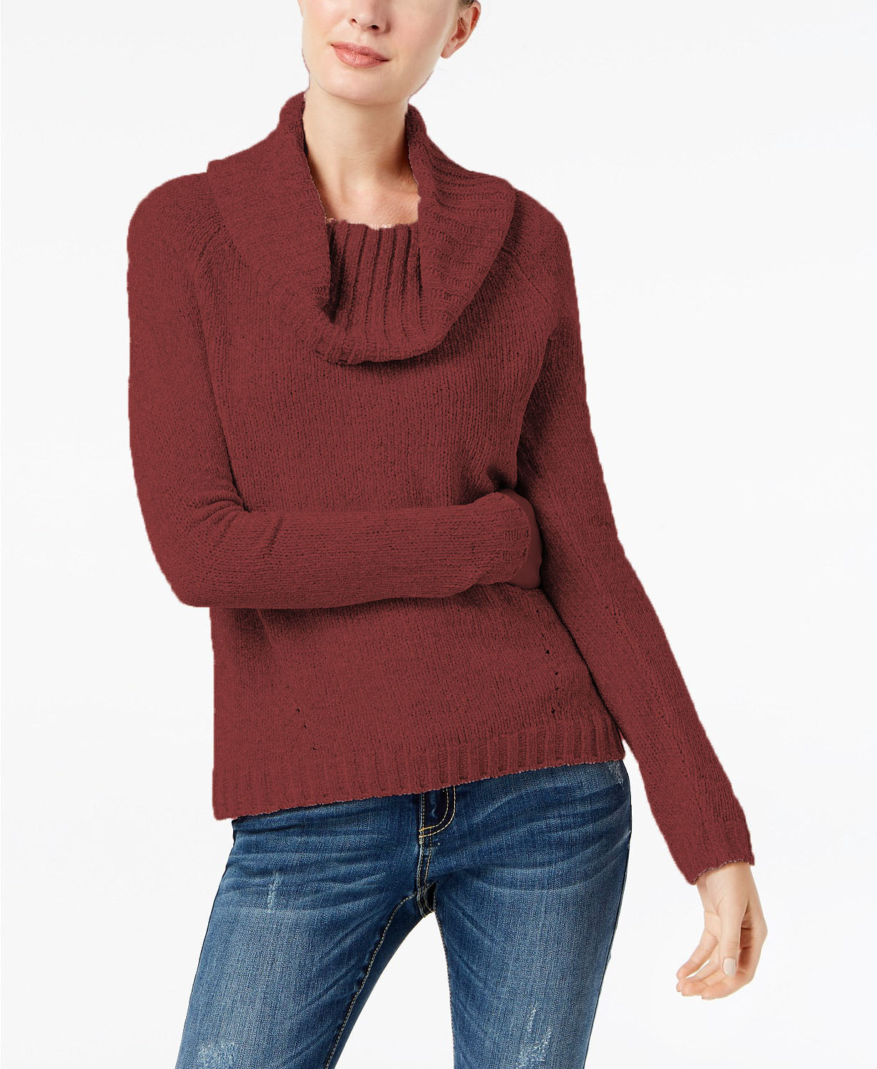 INC International Concepts Women's Cowl-Neck Chenille Sweater Size 2 Extra Large