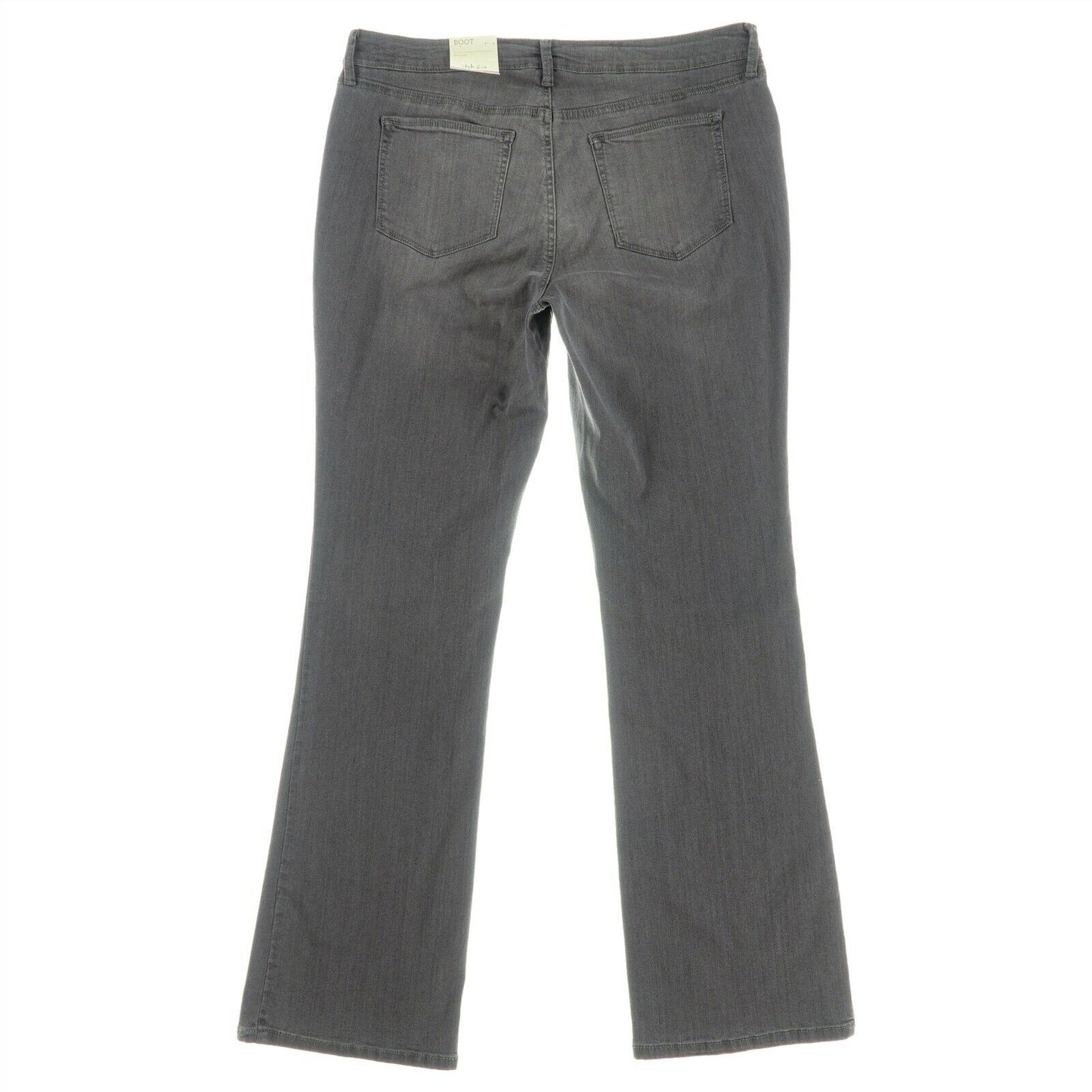 Style & Co Women's Curvy-Fit Bootcut Jeans Gray Size 12