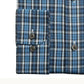 Club Room Men's Regular Fit Button Down Collar Dress Shirts Navy Size 17-34-35