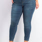 Style & Co Women's Plus Size Power Sculpt Skinny Jeans  Dark Blue Size 18W