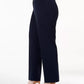 JM Collection Women's Petite Curvy-Fit Straight-Leg Pants Black Size 20WP