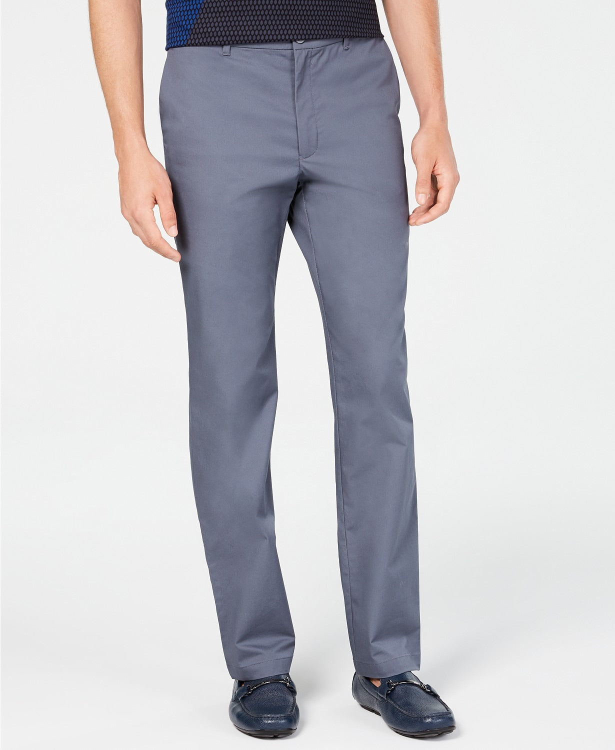 Alfani Men's AlfaTech Classic-Fit Chino Pants Infinity Blue Size 30x30