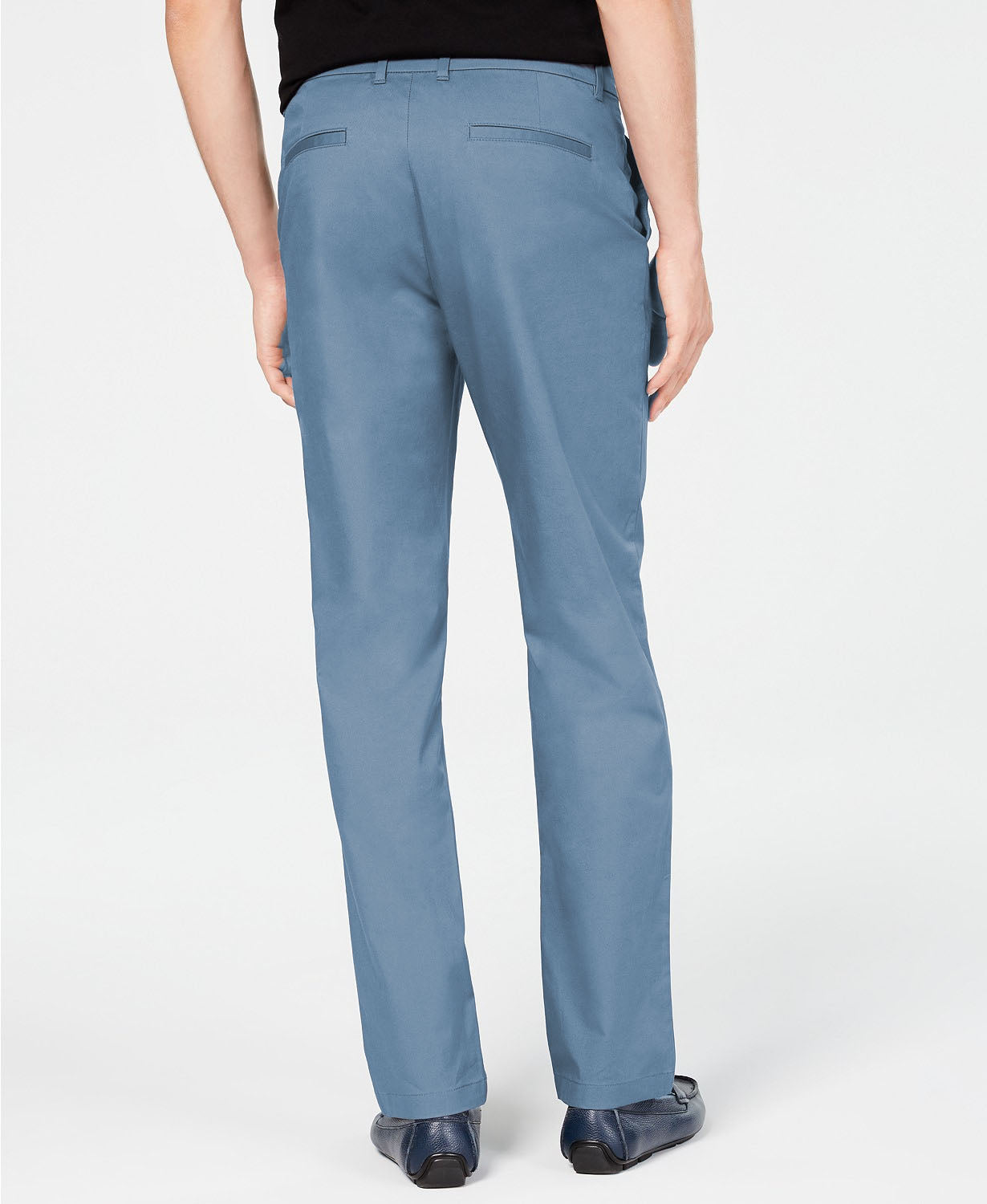 Alfani Men's AlfaTech Classic Fit Chino Pants Blue Size 40x30