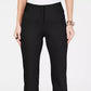 Alfani Women's Snap Waist Trousers Black Size 4 P