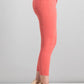 Charter Club Women's Petite Bristol Skinny Ankle Jeans Orange Size 12