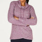 Ideology Women's Cowl-Neck Tulip-Hem Top Red Size Large