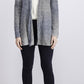 Style & Co Women's Ombre Open-Front Cardigan Black Size X-Small