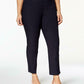 Charter Club Women's Pull-On Skinny Pants Blue Size 12