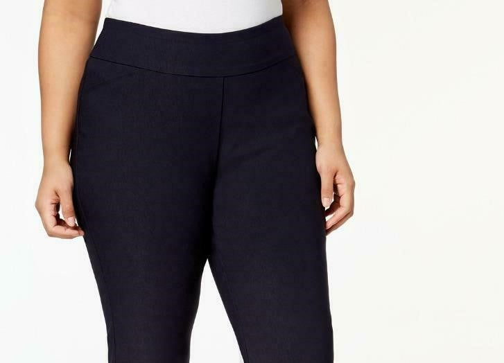 Charter Club Women's Pull-On Skinny Pants Blue Size 12