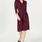 Charter Club Women's Midi Dress Carriage Red Size Large