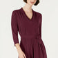 Charter Club Women's Midi Dress Carriage Red Size Large