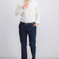 Bar III Men's Slim-Fit Stretch Knits Solid Dress Shirt  White 17.5X36-37