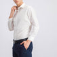 Bar III Men's Slim-Fit Stretch Knits Solid Dress Shirt  White 17.5X36-37