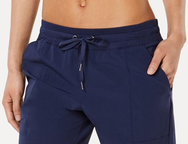 Ideology Women's 7" Woven Shorts Blue Size Small