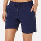 Ideology Women's 7 Woven Shorts Dark Grey Size X-Small