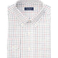 Club Room Men's Stretch Tattersall Dress Shirt White Size 16x34-35