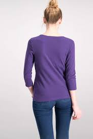 Karen Scott Women's Scoop-Neck Top In Regular And Petite Blue Size Petite