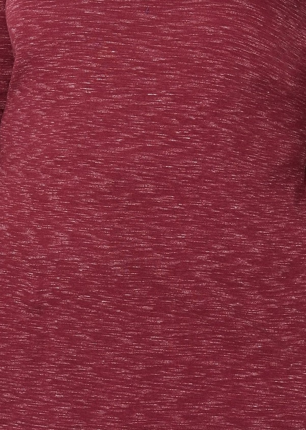 Karen Scott Women's Plus Size Space-Dye Red Size Extra Large