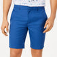 Alfani Men's AlfaTech Stretch Waistband 9" Shorts Indigo Size 34"
