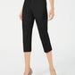 Alfani Women's Straight-Leg Capri Pants  Black Size 8