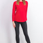 Karen Scott Women's Petite Cotton Sweater Red Size Petite