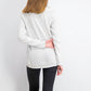 Karen Scott Women's Curved-Hem Sweater White Size Medium